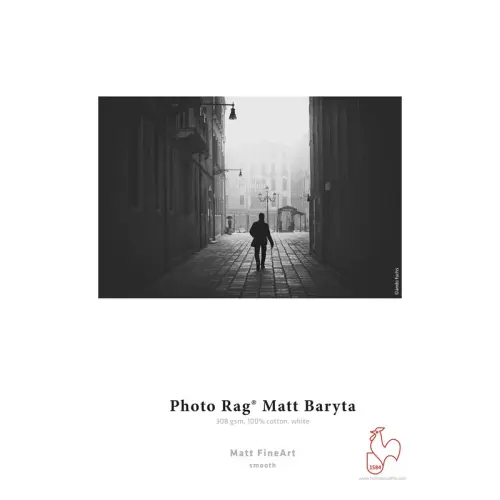 Hahnemühle Photo Rag Matt Baryta 308 gsm 24 Zoll (0,610x12m) 1 Rolle