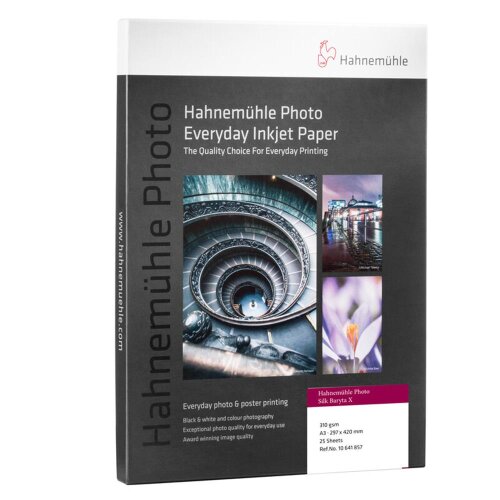 Hahnemühle Photo Silk Baryta X 310 gsm DIN A3 (297x420mm) 25 Blatt