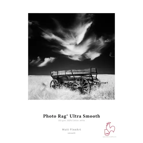 Hahnemühle Photo Rag Ultra Smooth 305 gsm 36 Zoll (0,914x12m) 1 Rolle