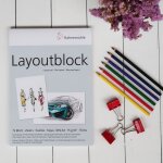 Hahnemühle Layoutblock 75gsm DIN A4 75Blatt