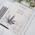 Hahnemühle Hemp Sketch 80 gsm A5 80 Blatt