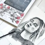 Hahnemühle Skizzen-Postkarten-Block 190 gsm DIN A6 20Blatt