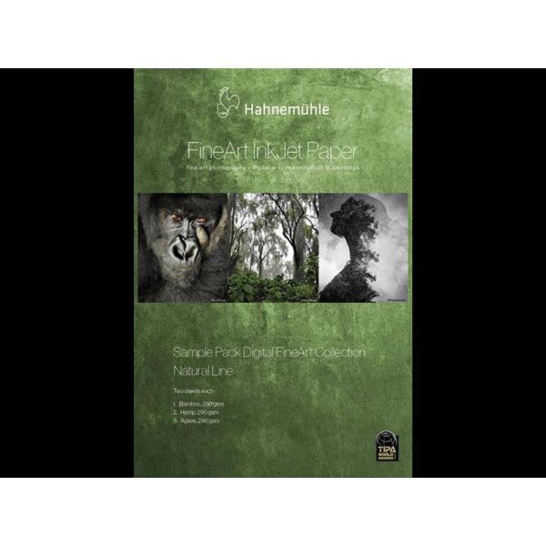 Hahnemühle Sample Pack / Muster Natural Line A3+ (329x483mm) 10 Blatt