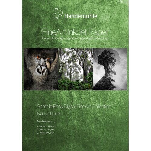Hahnemühle Sample Pack / Muster Natural Line A3+ (329x483mm) 10 Blatt