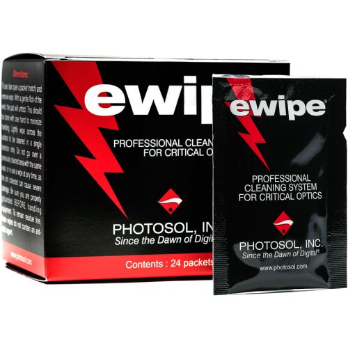 Photosol E-WIPE® Reinigungstücher imprägniert