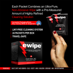 Photosol E-WIPE® Reinigungstücher imprägniert