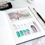 Hahnemühle Skizzenbuch 120 gsm DIN A5 62 Blatt (AA)