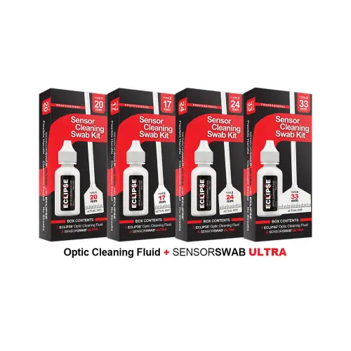 Photosol Sensor Cleaning Swab Kit - Sensorswab Ultra + Eclipse/Aeroclipse Optikreiniger