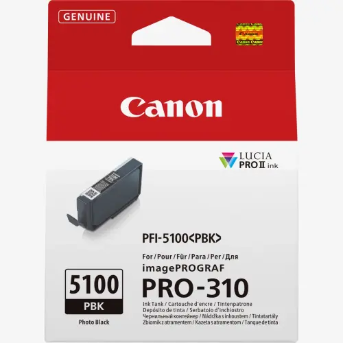 Canon Tinte PRO-310 PFI-5100 PBK - Photo Black