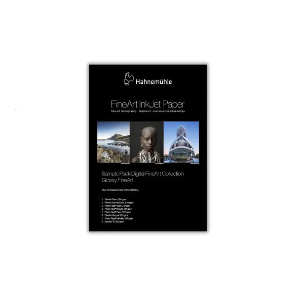 Hahnemühle Sample Pack / Muster Glossy FinArt