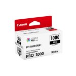 Canon Tinte PFI-1000 für PRO-1000 80ml PBK - Photo Schwarz