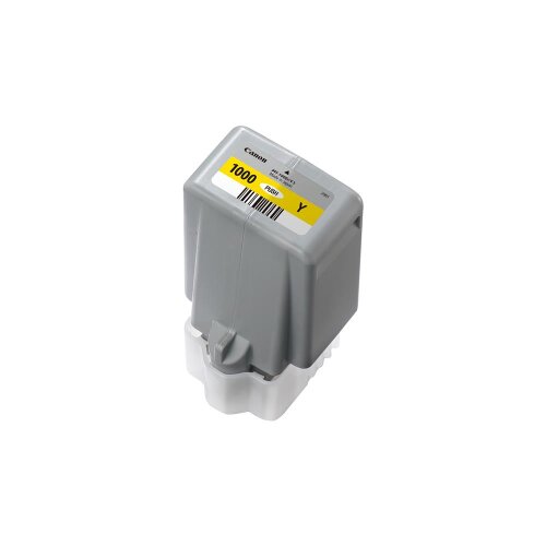 Canon Tinte PFI-1000 für PRO-1000 80ml Y - Gelb