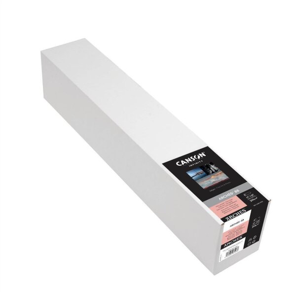 Canson Infinity Arches 88 310gsm, 24 Zoll (0,610x3,05m) 1 Rolle